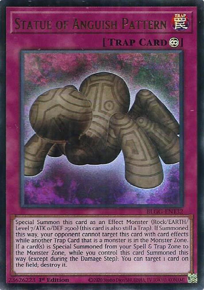 Statue Of Anguish Pattern - BLGG-EN132 - Foil