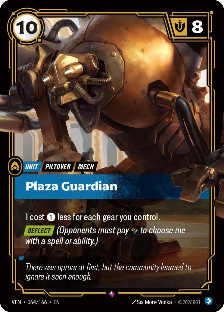 Plaza Guardian 064/166 - Foil