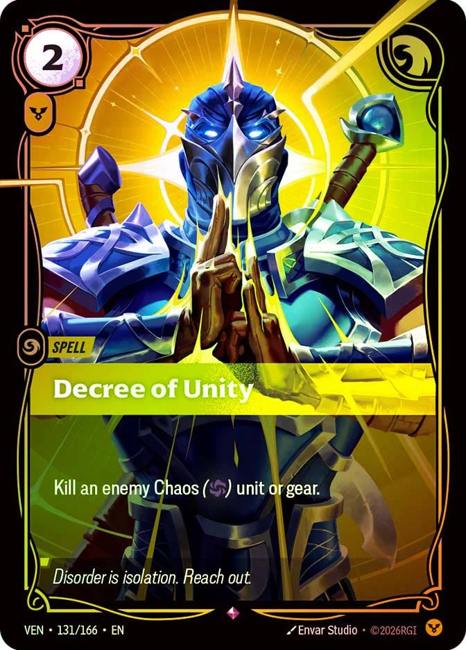 Decree of Unity 131/166 - Foil
